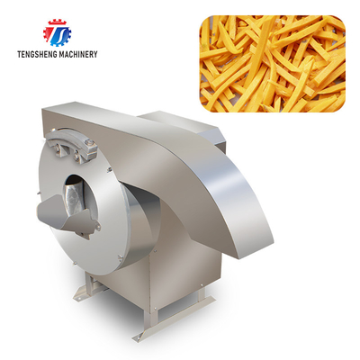 Commercial French Fries Vegetable Processing Machine Potato Cutter