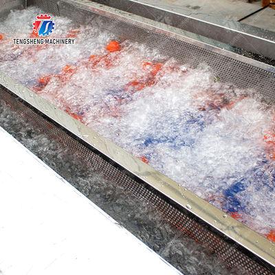 Vegetable and fruit brush and washing production line Fruit Vegetable FOOD processing production Machine