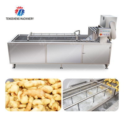 Leaves Vegetables Onions Leafy vegetables Cabbage varieties Herbs Fruiting vegetables Washing Cleaning processing production Bubble cleaningmachine spray type