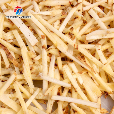 Bamboo shoot shred machine Ginger Potato Cutting processing production