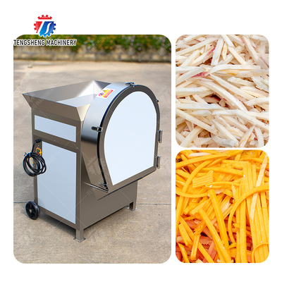 Large scale Root Vegetable Cutting machine Potatoes and round tuber crops Carrots and longitudinal root vegetables Onions