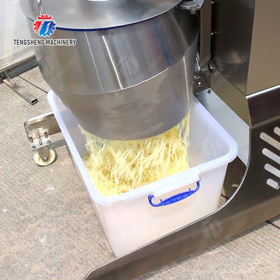 French  fries  High Speed Shreds Cutting machine Potatoes and round tuber crops Carrots and longitudinal root vegetables Potato Carrot radish Taro Sweet potato Yam