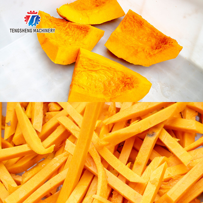 Commercial French Fries Vegetable Processing Machine Potato Cutter