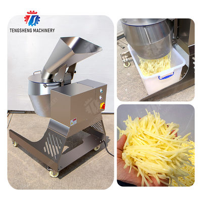 French  fries  High Speed Shreds Cutting machine Potatoes and round tuber crops Carrots and longitudinal root vegetables Potato Carrot radish Taro Sweet potato Yam